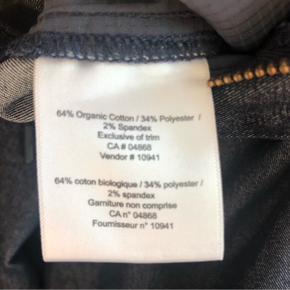 Women's MEC Rock Climbing Denim Blue Relaxed Fit Joggers Organic Cotton Blend - Picture 14 of 15